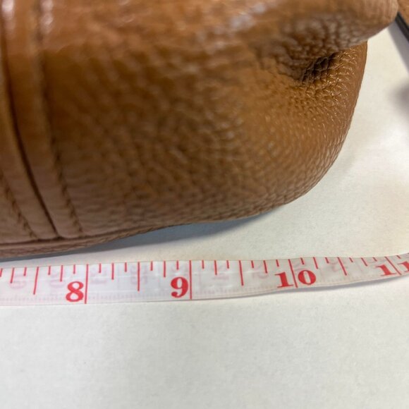 Michael Kors Purse Pebbled Leather Convertible Shoulder Crossbody Bag Bedford - Picture 15 of 15